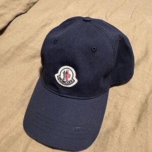 Moncler Dark Blue Baseball Cap